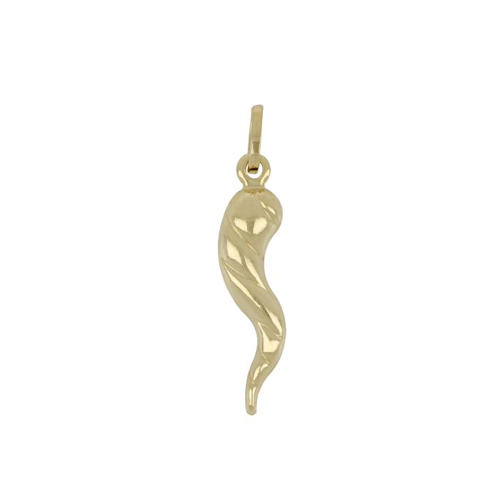 Pendente corno oro 18kt