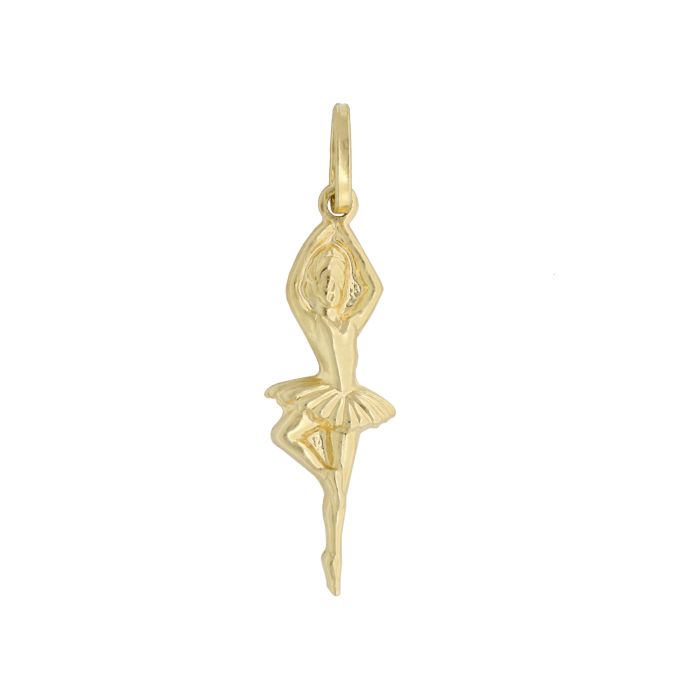 Pendente ballerina oro 18kt