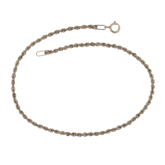 bracciale fune oro 18 kt