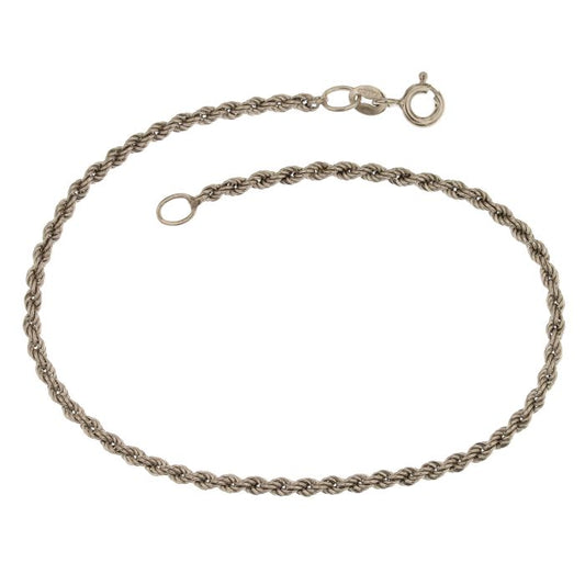 bracciale fune oro 18 kt