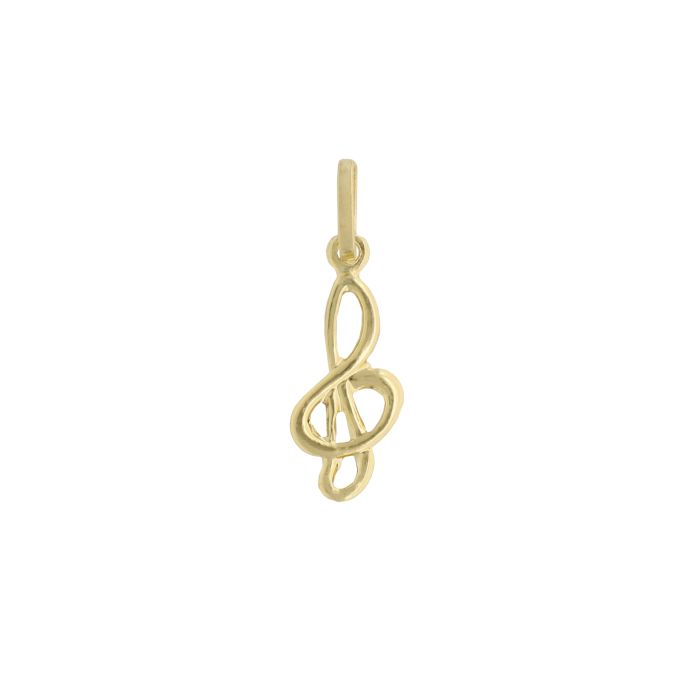 Pendente nota musicale oro 18kt