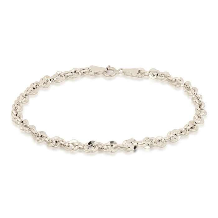 bracciale intrecciato iride oro 18 kt