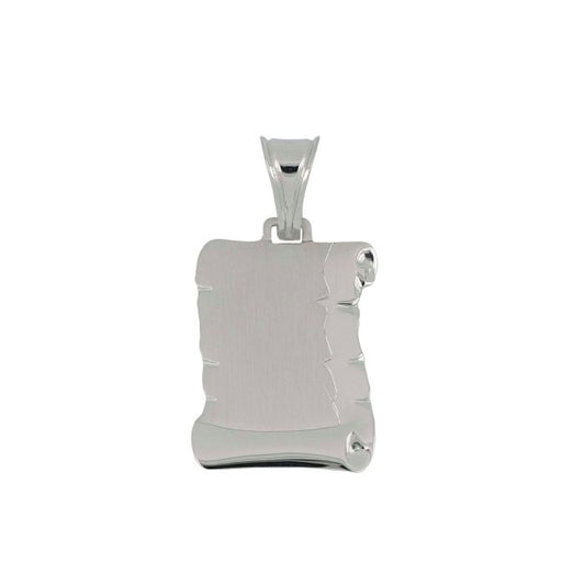 Pendente pergamena personalizzabile oro 18kt