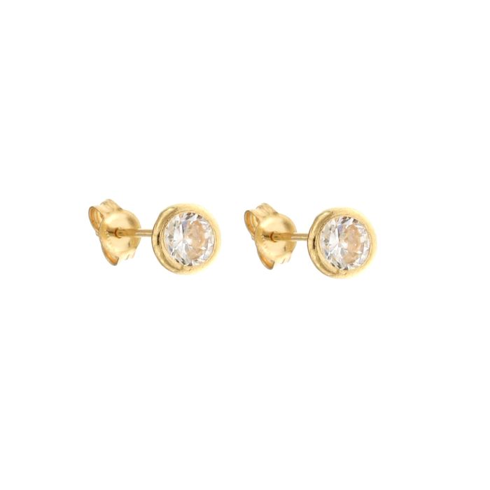 orecchini punti luce oro 18 kt