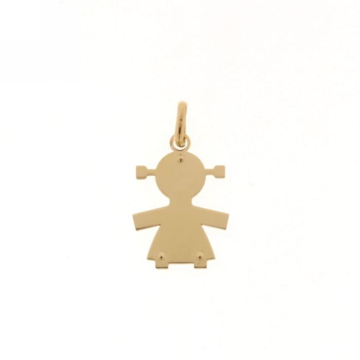Pendente bimba oro 18kt