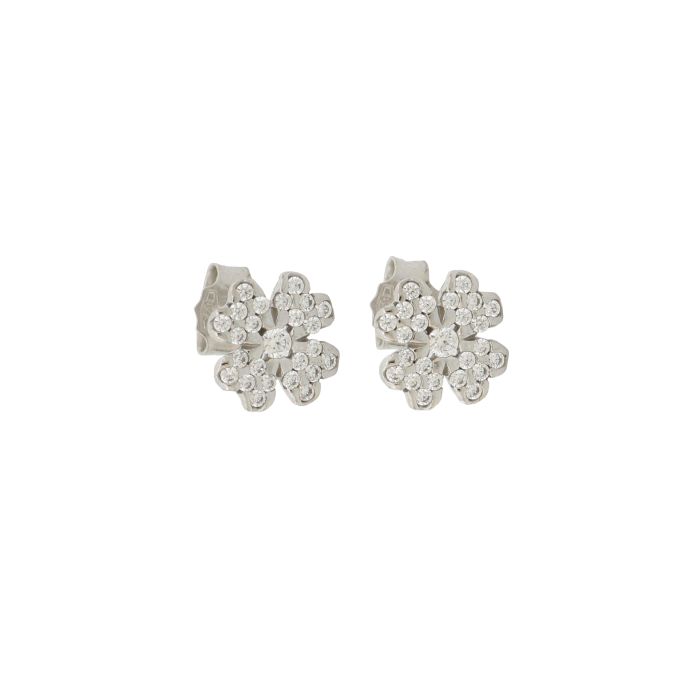 orecchini croce oro 18 kt