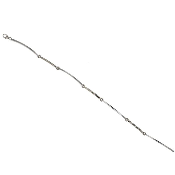 bracciale a piastre oro 18 kt
