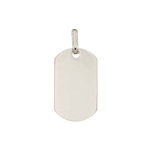 Pendente medaglia personalizzabile oro 18kt