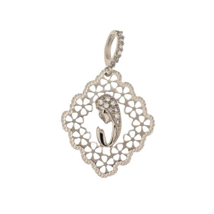 Pendente madonna oro 18kt