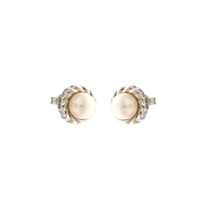 orecchini perla oro 18 kt