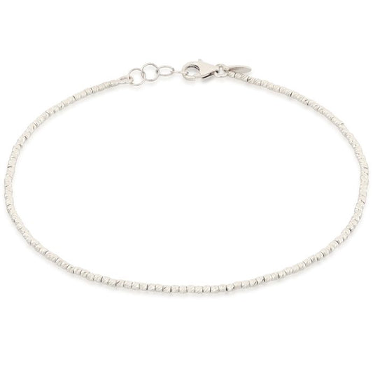 bracciale sfere diamantate oro 18 kt