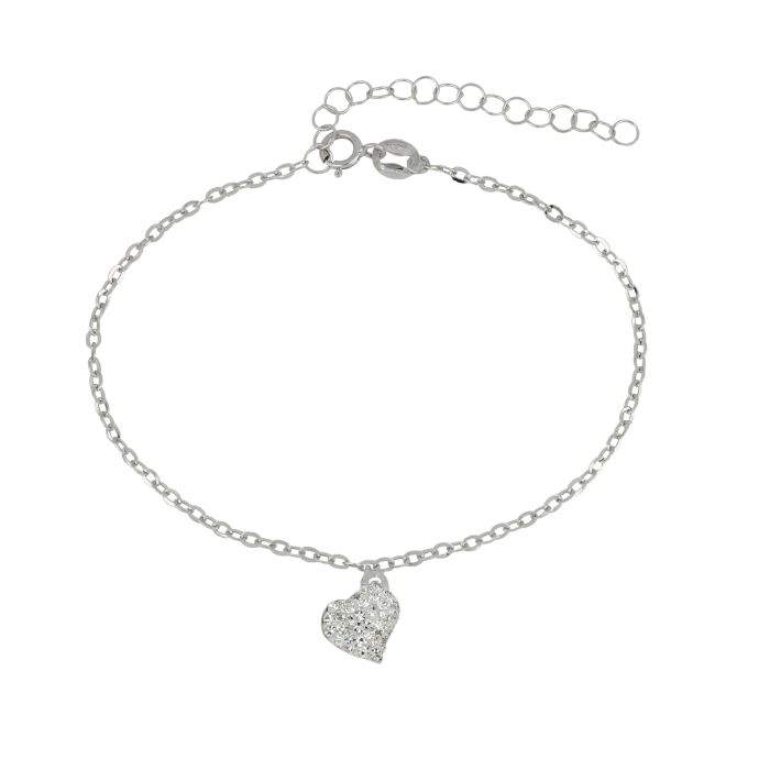 bracciale cuore oro 18 kt