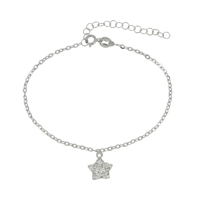 bracciale stella oro 18 kt