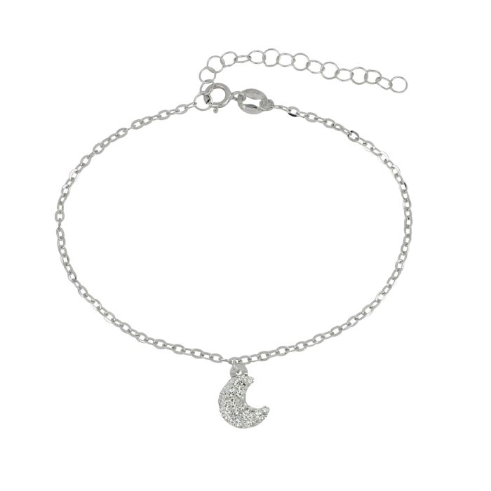 bracciale luna oro 18 kt