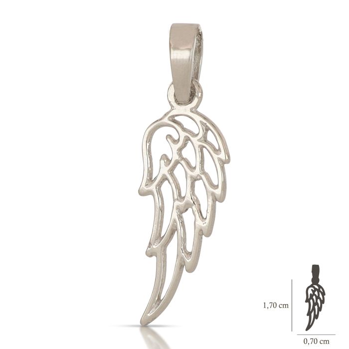 Pendente ala oro 18kt