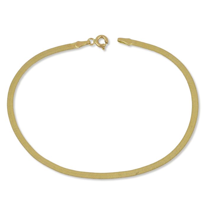 bracciale piattina oro 18 kt