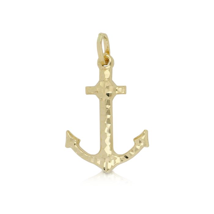 Pendente ancora oro 18kt