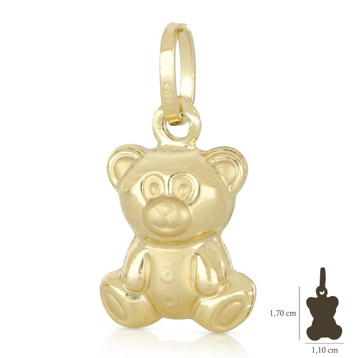 Pendente orso oro 18kt