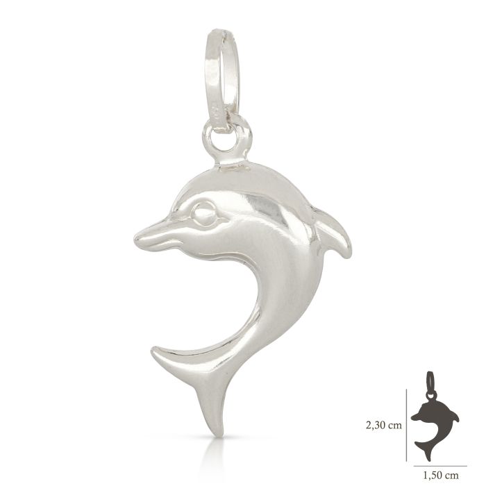 Pendente delfino oro 18kt
