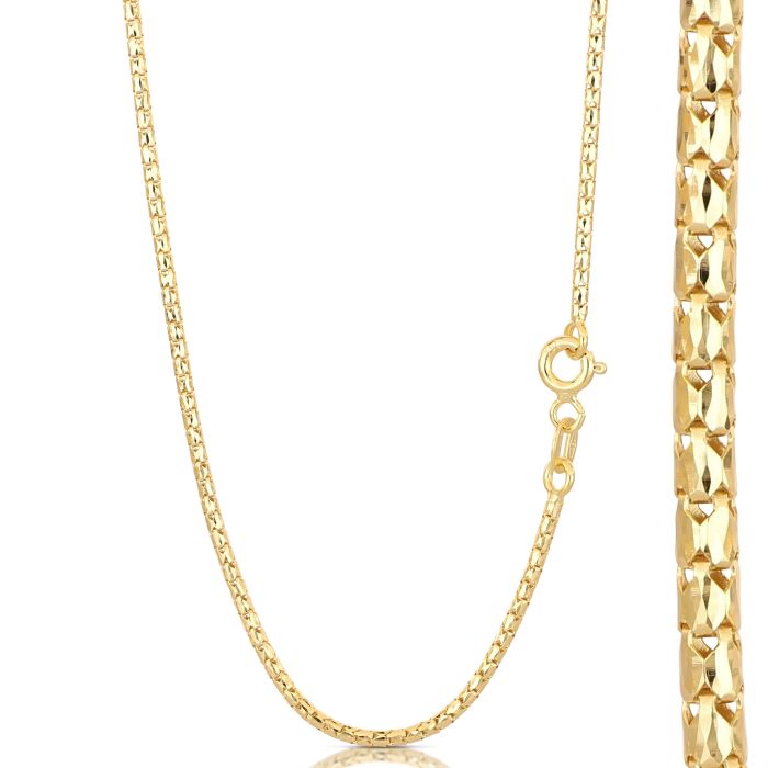 collana coreana oro 18kt