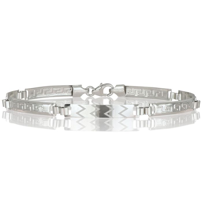 bracciale piastre oro 18 kt