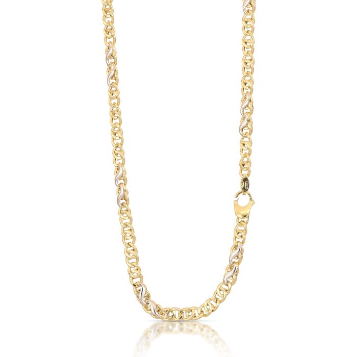 collana maglia tigre oro 18kt