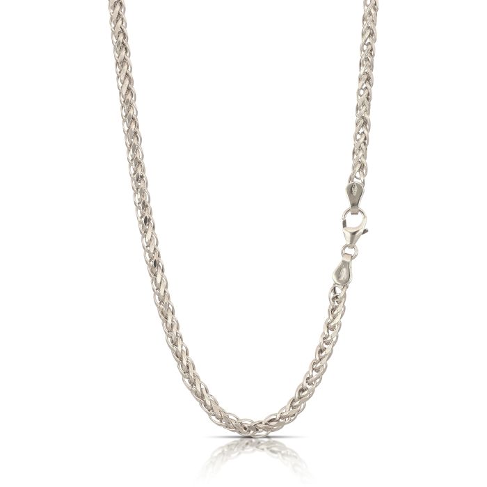 collana spiga quadrata oro 18kt