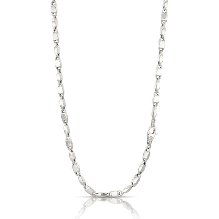 collana tubolare oro 18kt