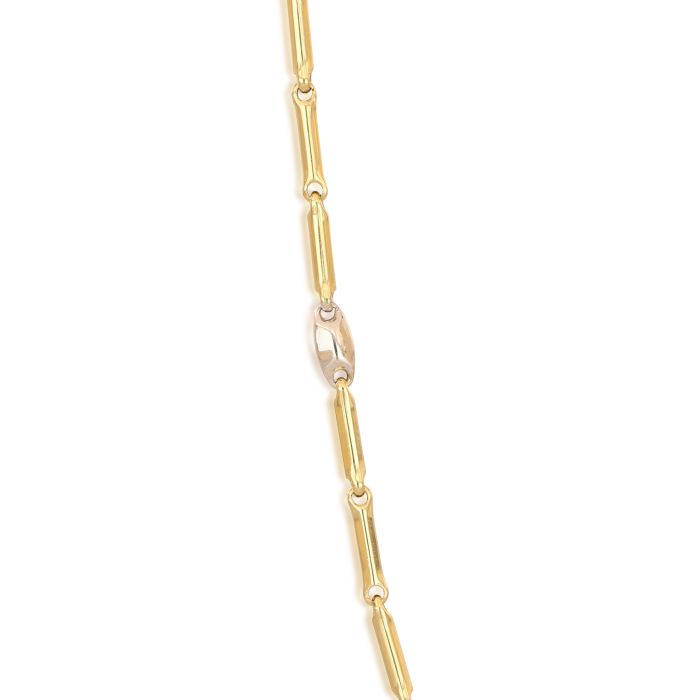 collana tubolare oro 18kt