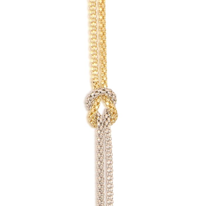 bracciale nodo legame oro 18 kt