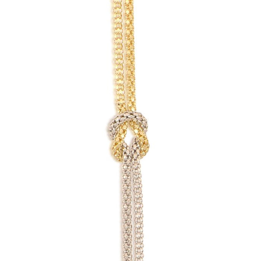 bracciale nodo legame oro 18 kt