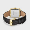 Orologio cluse quadrato gold