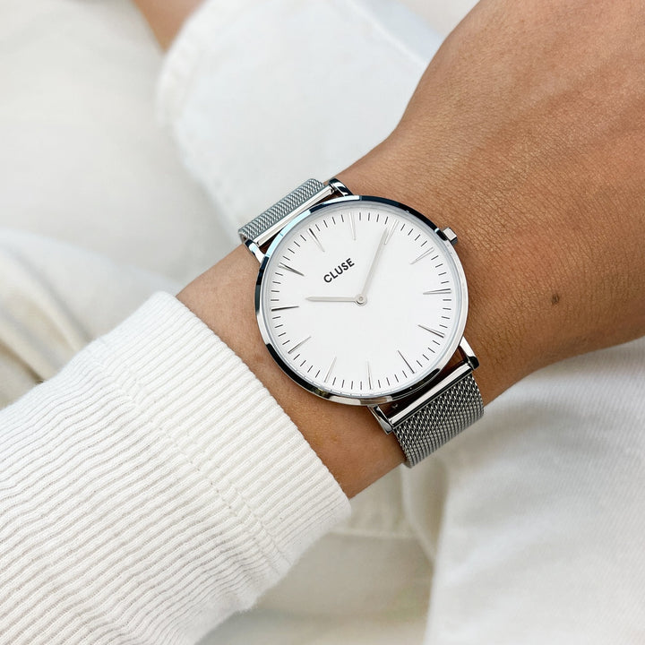 orologio cluse argento