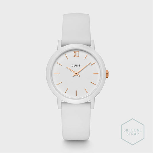 Orologio cluse bianco