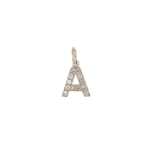 Pendente nome iniziale A oro 18kt