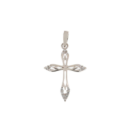 Pendente croce oro 18kt