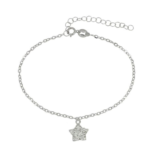 bracciale stella oro 18 kt