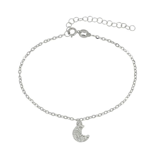 bracciale luna oro 18 kt