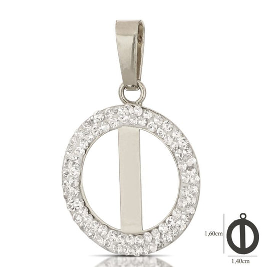 Pendente nome iniziale I oro 18kt