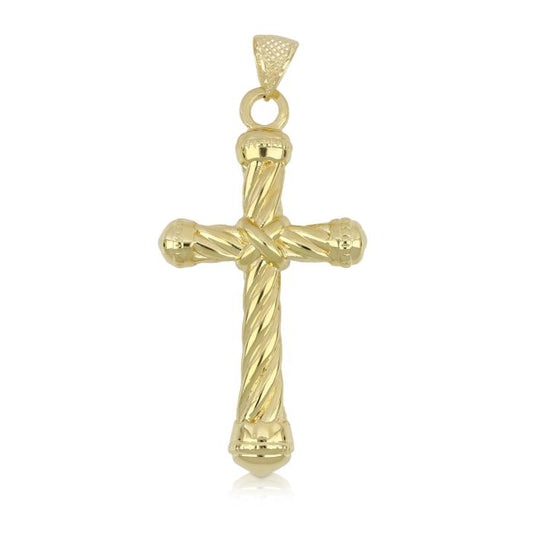 Pendente croce oro 18kt