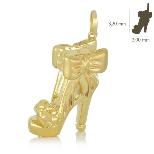 Pendente scarpa oro 18kt