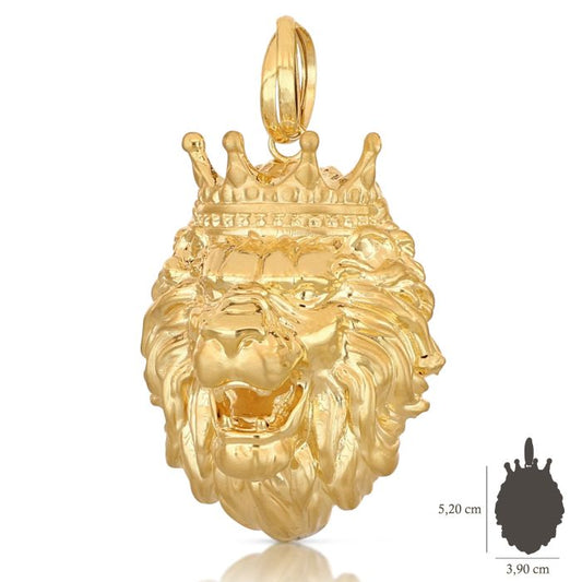 Pendente leone oro 18kt
