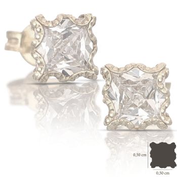 orecchini punti luce oro 18 kt