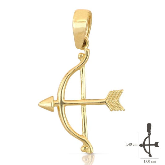 Pendente cupido oro 18kt