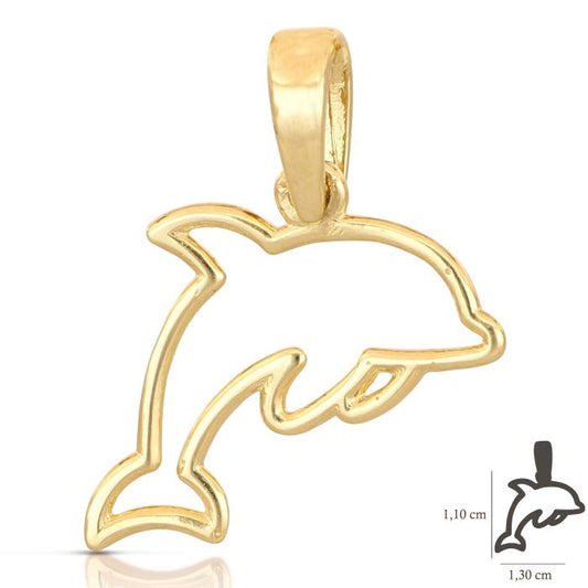 Pendente delfino oro 18kt