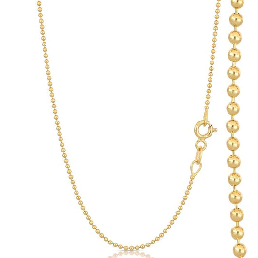 collana a sfere oro 18kt