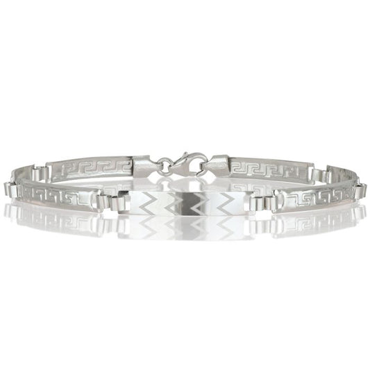 bracciale piastre oro 18 kt