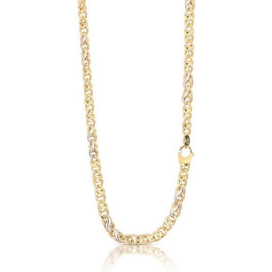 collana maglia tigre oro 18kt
