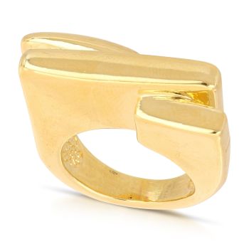 Anello elettroformato oro 18 kt