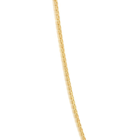 collana spighetta quadrata oro 18kt